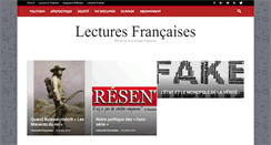 Desktop Screenshot of lectures-francaises.info